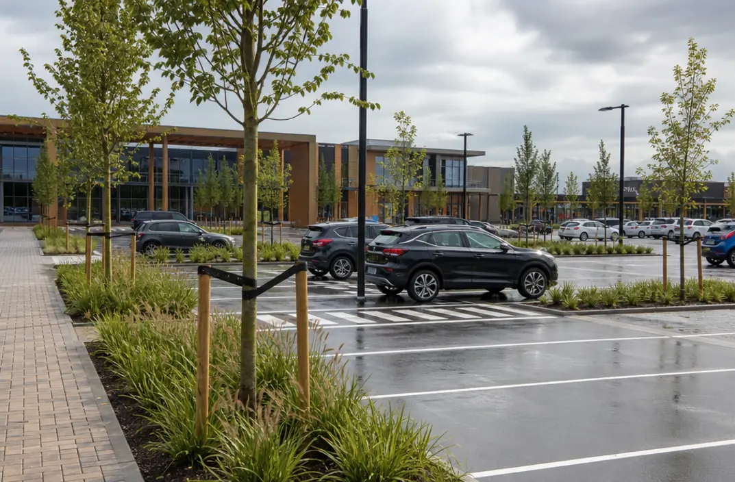 Herinrichting parkeerterrein bij winkelcentrum Snel & Polanen voltooid