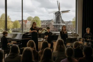 Muzikaal Talent Opgevoerd Tijdens Schoolconcert in Woerden